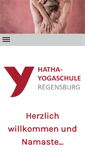 Mobile Screenshot of hatha-yogaschule.de